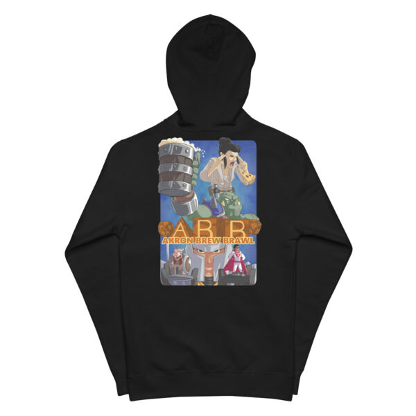 Unisex fleece zip up hoodie - Image 2